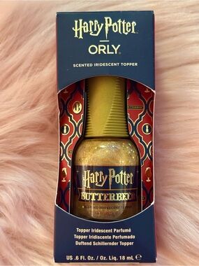 Orly x Harry Potter Butterbeer Scented Iridescent Topper - Gold